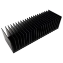 RS PRO Heatsink Universal Rectangular Aluminium 0.12°C/W Thermal Resistance 83 mm Height 100 mm Length 300 mm Width 903-3100