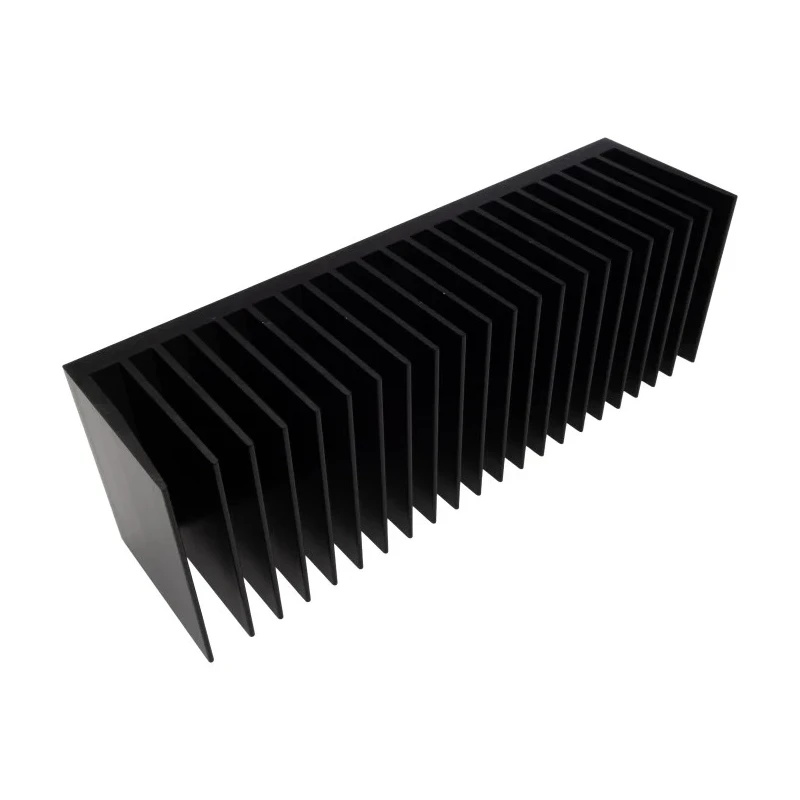 RS PRO Heatsink Universal Rectangular Aluminium 0.12°C/W Thermal Resistance 83 mm Height 100 mm Length 300 mm Width 903-3100
