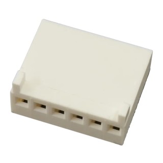 Murata Power Solutions DMS Female Connector Housing 6 Way 1 Row Straight 4320-01069-0