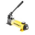 Enerpac Hydraulic Hand Pump, 700 bar, 327 cm³ Oil Capacity, 12.7 mm Cylinder Stroke, Steel Pump Material P141
