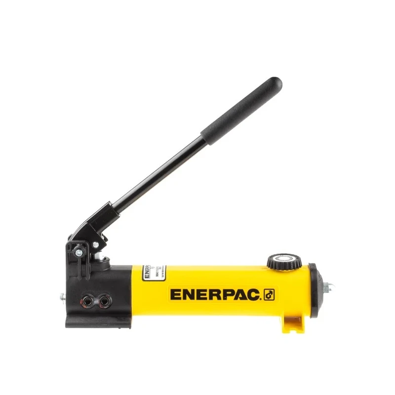 Enerpac Hydraulic Hand Pump, 700 bar, 327 cm³ Oil Capacity, 12.7 mm Cylinder Stroke, Steel Pump Material P141