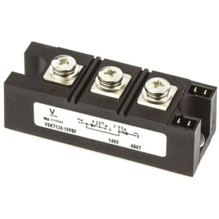 Vishay High Voltage Diode 1200 V 205 A Surface Mount INT-A-PAK 3-Pin VS-VSKDU162/12PbF