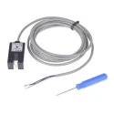 RS PRO Through Beam Photoelectric Sensor Fork Style 7 mm Detection Range, PNP NO Output, IP64 Protection 903-3942