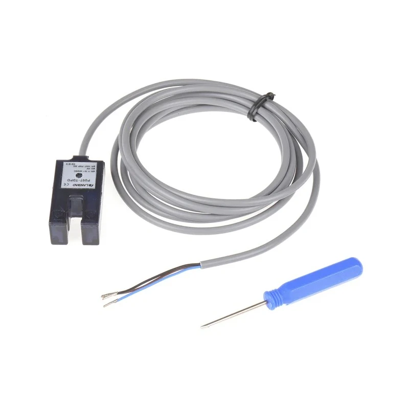 RS PRO Through Beam Photoelectric Sensor Fork Style 7 mm Detection Range, PNP NO Output, IP64 Protection 903-3942