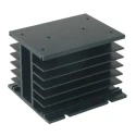 i-Autoc DIN Rail Relay Heatsink KHS-C110 Aluminium Panel Mount for 1/3 Phase Solid State Relay