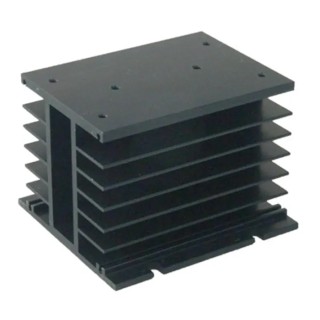 i-Autoc DIN Rail Relay Heatsink KHS-C110 Aluminium Panel Mount for 1/3 Phase Solid State Relay