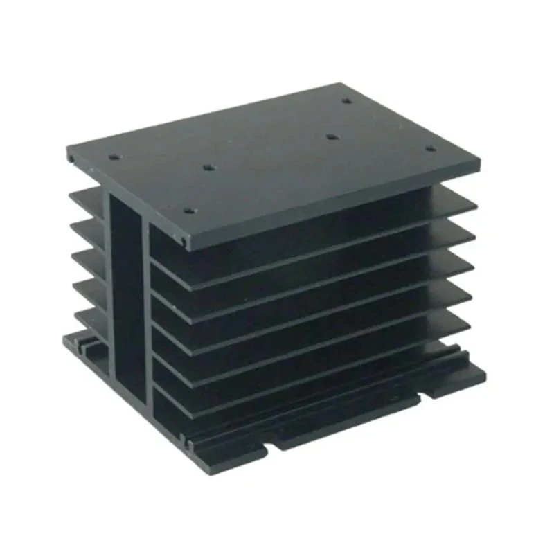 i-Autoc DIN Rail Relay Heatsink KHS-C110 Aluminium Panel Mount for 1/3 Phase Solid State Relay