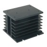 i-Autoc DIN Rail Relay Heatsink KHS-C110 Aluminium Panel Mount for 1/3 Phase Solid State Relay