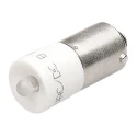 EAO Green Indicator Lamp Single Chip, 130V dc, BA9 Base, 10 mm Diameter, 300mcd 10-2524.3045