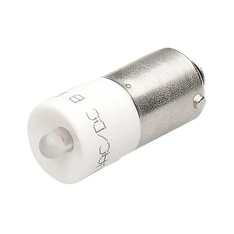 EAO Green Indicator Lamp Single Chip, 130V dc, BA9 Base, 10 mm Diameter, 300mcd 10-2524.3045