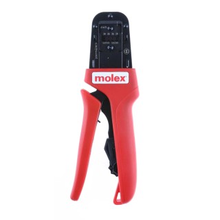 Molex Hand Crimp Tool, Hand Operation, IPC/WHMA A-620 Class 2, RoHS, 28 to 26 AWG Wire Size, Premium Grade Series 63819-4400