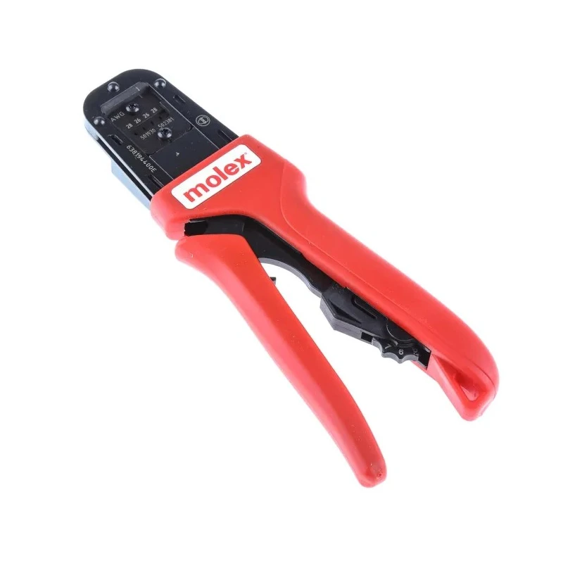Molex Hand Crimp Tool, Hand Operation, IPC/WHMA A-620 Class 2, RoHS, 28 to 26 AWG Wire Size, Premium Grade Series 63819-4400