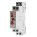 RS PRO TM Series DIN Rail Timer Relay, DPST, 2-Contact, 24 to 48 V dc 24V ac, 240 V ac, 0.1 s to 10 min, Valve Function TMST