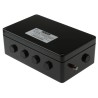 CE-TEK Black Glass Reinforced Polyester Junction Box IP66 26 Terminals ATEX Certified 260x160x90 mm CEP261690PA