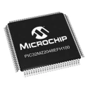 Microchip PIC32MZ2048EFH100-I/PF 32-bit MIPS MicroAptiv Microcontroller, 200 MHz, 160kB FLASH, 100-Pin TQFP