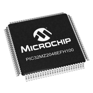Microchip PIC32MZ2048EFH100-I/PF 32-bit MIPS MicroAptiv Microcontroller, 200 MHz, 160kB FLASH, 100-Pin TQFP