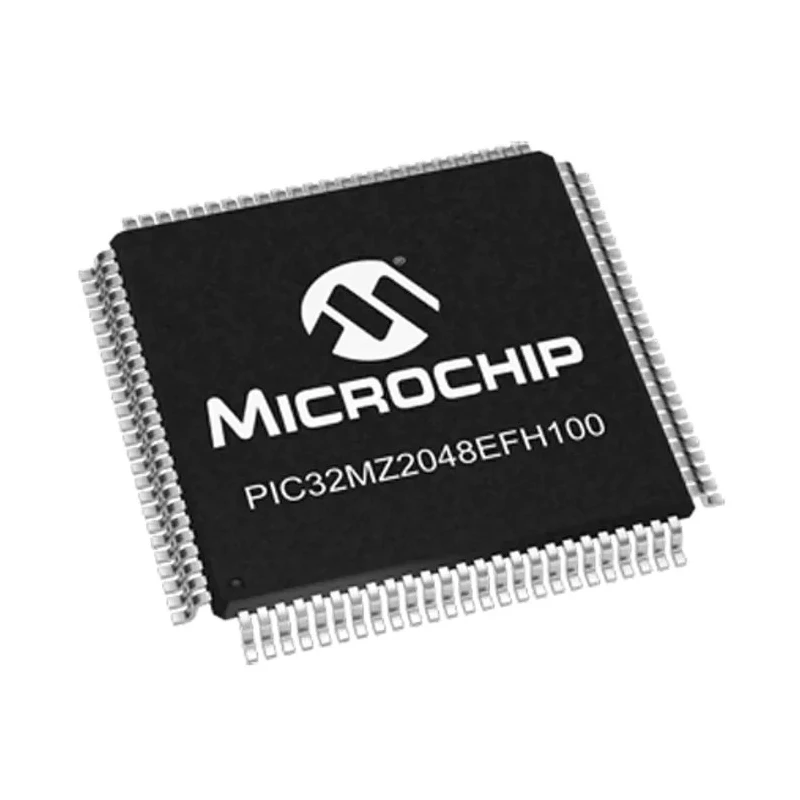 Microchip PIC32MZ2048EFH100-I/PF 32-bit MIPS MicroAptiv Microcontroller, 200 MHz, 160kB FLASH, 100-Pin TQFP