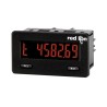 Red Lion Hour Meter 7 Digit LCD Panel Mount 28V DC, Screw Connection, No Reset CUB5T