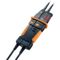 Testo LED LCD Voltage Tester 12-690V AC/DC, Continuity Check, Battery Powered Aurix 0590 7503