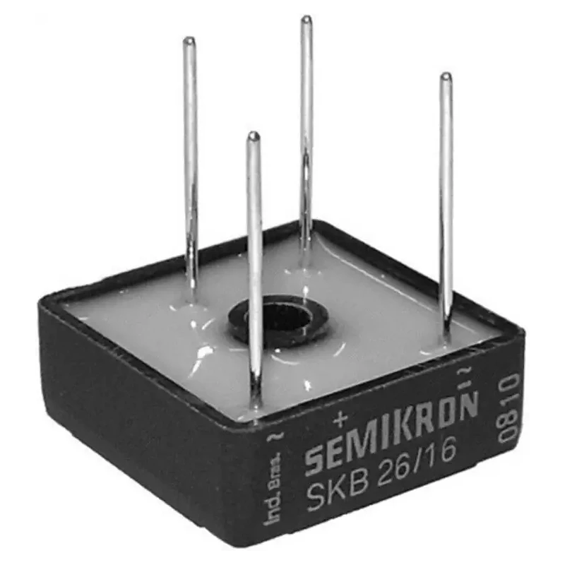 Semikron Danfoss Bridge Rectifier 1600 V 370 A 4-Pin Single SKB 26/16