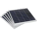 RS PRO Surface Polycrystalline Solar Panel 45W 22V 36 Cells 17% Efficiency 25mm Depth CE IEC 904-6137