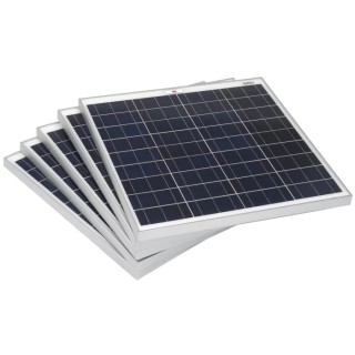 RS PRO Surface Polycrystalline Solar Panel 45W 22V 36 Cells 17% Efficiency 25mm Depth CE IEC 904-6137