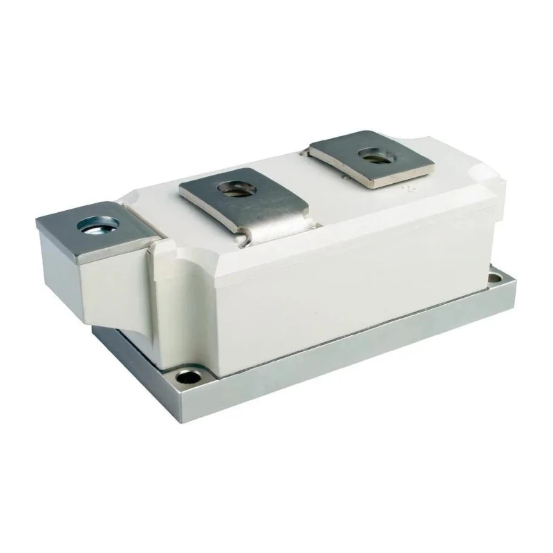 Semikron Danfoss Dual Thyristor Module 1600 V 1.5 kA 570 A 150 mA 1.65 V 7-Pin SKKT 570/16 E
