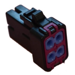 JST JWPS Female Connector Housing, 4 mm Pitch, 4 Way, 2 Row Straight 04R-JWPS-VKLE-DX-A