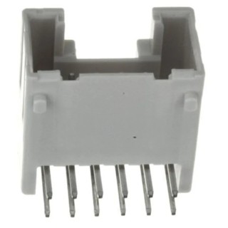 JST PUD Series Right Angle Through Hole PCB Header, 14 Contacts, 2 mm Pitch, 2 Row, Shrouded S14B-PUDSS-1(LF)(SN)