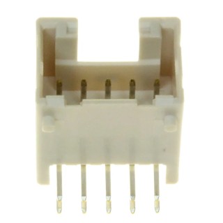 JST PUD Series Right Angle Through Hole PCB Header, 10 Contacts, 2 mm Pitch, 2 Row, Shrouded S10B-PUDSS-1(LF)(SN)