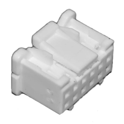 JST PUD Female Connector Housing 2 mm Pitch 12 Way 2 Row Straight PUDP-12V-S