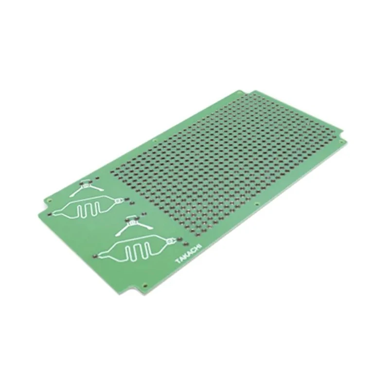 Takachi Electric Industrial 2 PCB Matrix Board FR4 Glass Epoxy Board 1mm Thickness 2.54mm Pitch CSPB-115