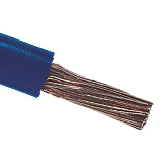 RS PRO Dark Blue 25 mm² Hook Up Wire 4 AWG, 196x0.4 mm strands, 100 m Length, Polyvinyl Chloride Insulation 906-2723