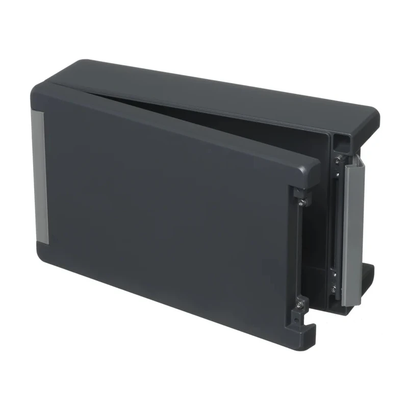 Bopla Bocube Alu Series Graphite Grey Grey Lid Aluminium Enclosure IP69 IP68 IP66 IK07 IK08 90 mm x 299 mm x 173 00116334