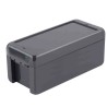 Bopla Bocube Series Graphite Grey Grey Lid ABS Enclosure IP68 IP66 90 mm x 191 mm x 80 mm 96034134 B 180809 ABS-7024