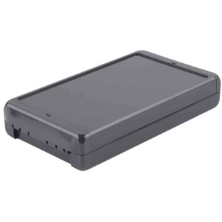 Bopla Bocube Series Graphite Grey Grey Lid ABS Enclosure, IP66, IP68, 40 mm x 231 mm x 125 mm 96035244 B 221304 ABS-7024