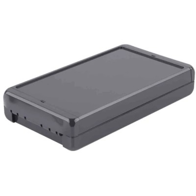 Bopla Bocube Series Graphite Grey Grey Lid ABS Enclosure, IP66, IP68, 40 mm x 231 mm x 125 mm 96035244 B 221304 ABS-7024
