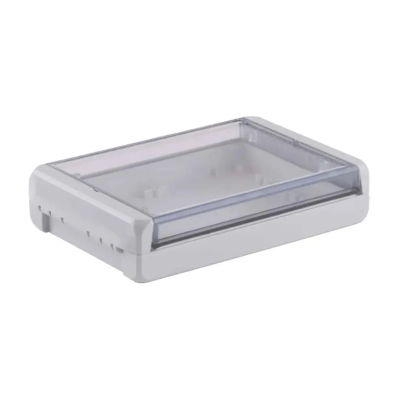 Bopla Bocube Series Light Grey Transparent Lid Polycarbonate Enclosure, IP68 IP66 IK07 40mm x 96024245 B 181304 PC-V0-G-7035
