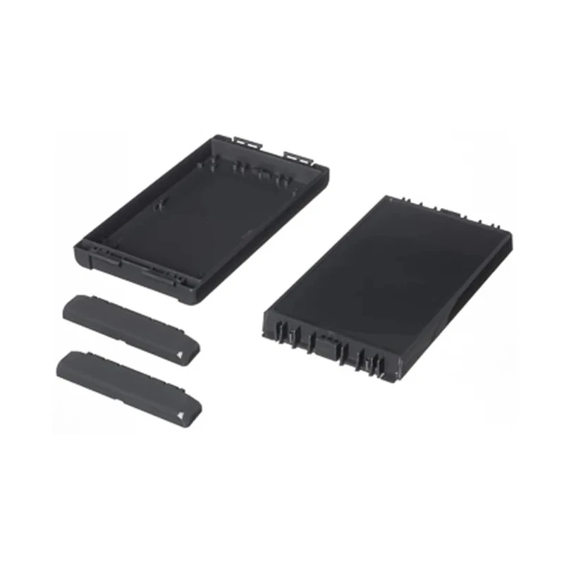 Bopla Bocube Series Graphite Grey Grey Lid ABS Enclosure, IP66, IP68, 40 mm x 231 mm x 125 mm 96035244 B 221304 ABS-7024