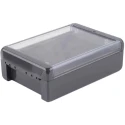 Bopla Bocube Series Graphite Grey Transparent Lid Polycarbonate Enclosure IP66 IP68 IK07 60 96024224 B 181306 PC-V0-G-7024
