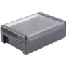 Bopla Bocube Series Graphite Grey Transparent Lid Polycarbonate Enclosure IP66 IP68 IK07 60 96024224 B 181306 PC-V0-G-7024