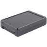 Bopla Bocube Series Graphite Grey Grey Lid ABS Enclosure IP66 IP68 40 mm x 191 mm x 125 mm 96034244 B 181304 ABS-7024