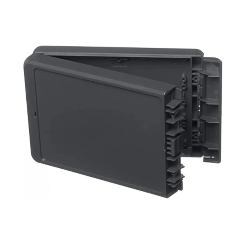Bopla Bocube Series Graphite Grey Grey Lid ABS Enclosure IP66 IP68 40 mm x 191 mm x 125 mm 96034244 B 181304 ABS-7024