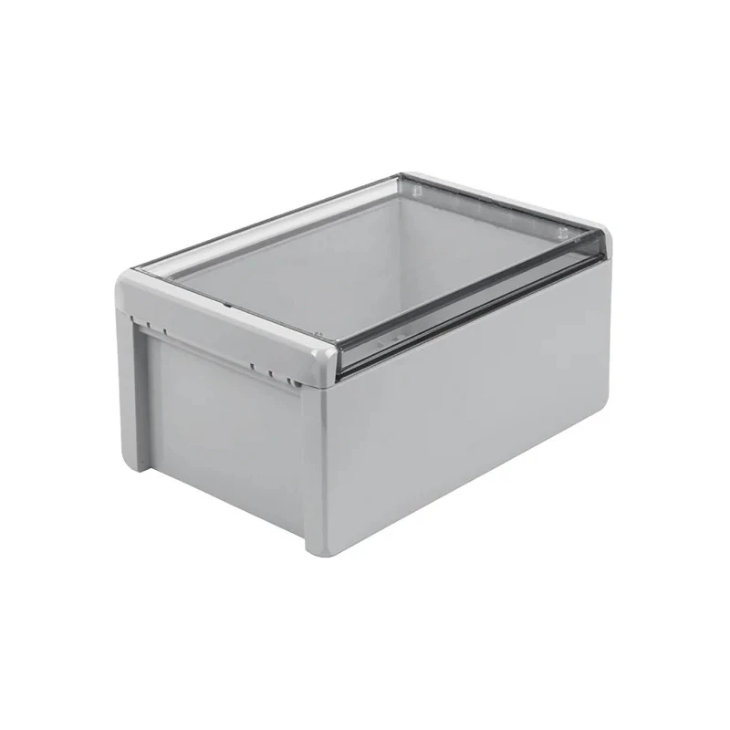Bopla Bocube Series Light Grey Transparent Lid Polycarbonate Enclosure IP66 IP68 IK07 120 mm 96026365 B 261712 PC-V0-G-7035