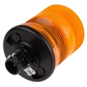 RS PRO Amber Beacon 3V DC Flashing Single Point DIN Rail Flexi DIN Magnetic LED Bulb IP56 907-6019