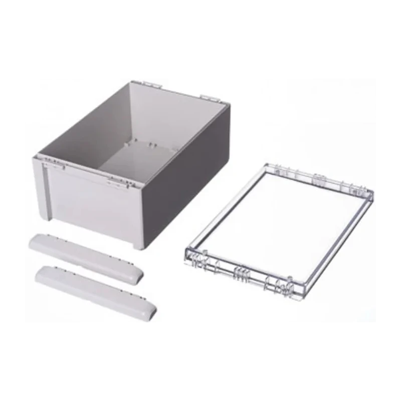 Bopla Bocube Series Light Grey Transparent Lid Polycarbonate Enclosure IP66 IP68 IK07 120 mm 96026365 B 261712 PC-V0-G-7035