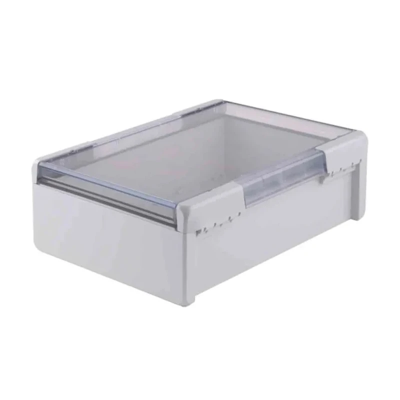 Bopla Bocube Series Light Grey Transparent Lid Polycarbonate Enclosure IP66 IP68 IK07 120 mm 96027665 B 273612 PC-V0-G-7035
