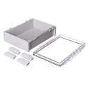 Bopla Bocube Series Light Grey Transparent Lid Polycarbonate Enclosure IP66 IP68 IK07 120 mm 96027665 B 273612 PC-V0-G-7035