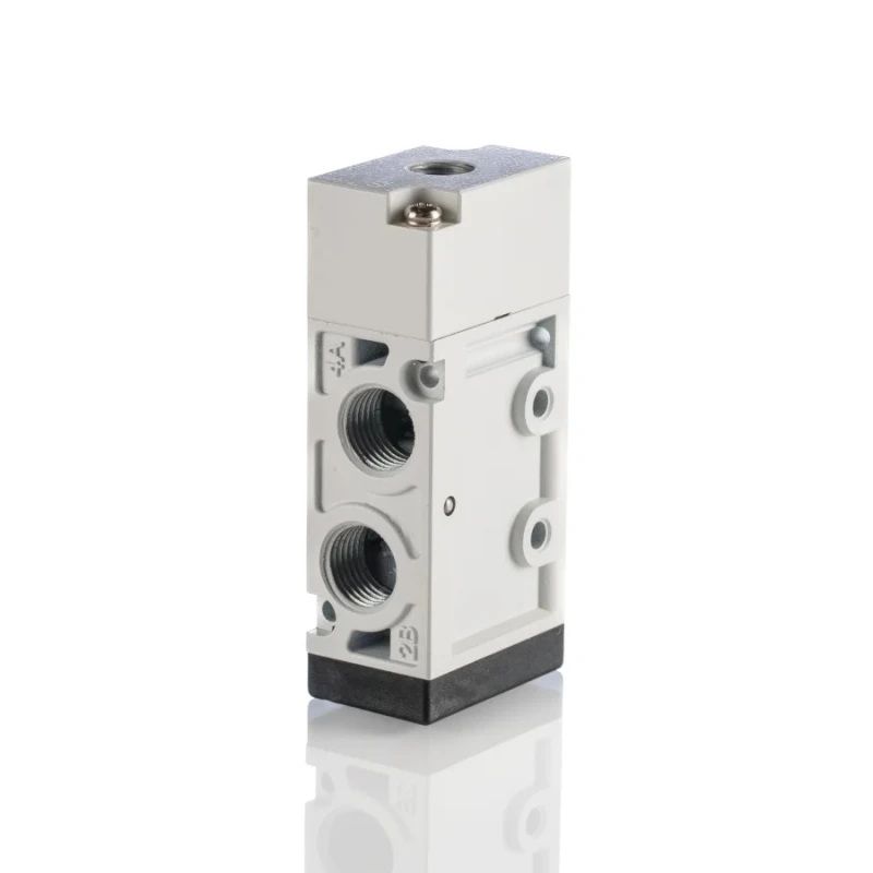 RS PRO Pneumatic Solenoid Valve 5/2 Function 1/2 in Port Size G 1/4 Thread Pilot/Spring Actuation 8 bar Max 907-6419