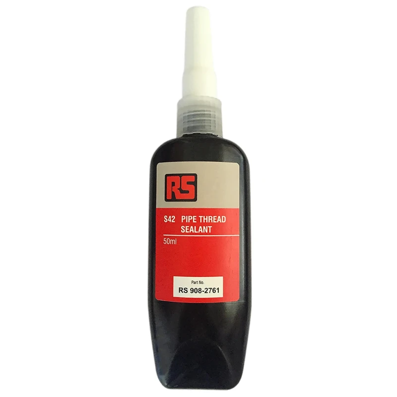 RS PRO Anaerobic Pipe Thread Sealant Liquid 50 ml Tube High Strength Vibration Proof RS S42 PIPE 908-2761